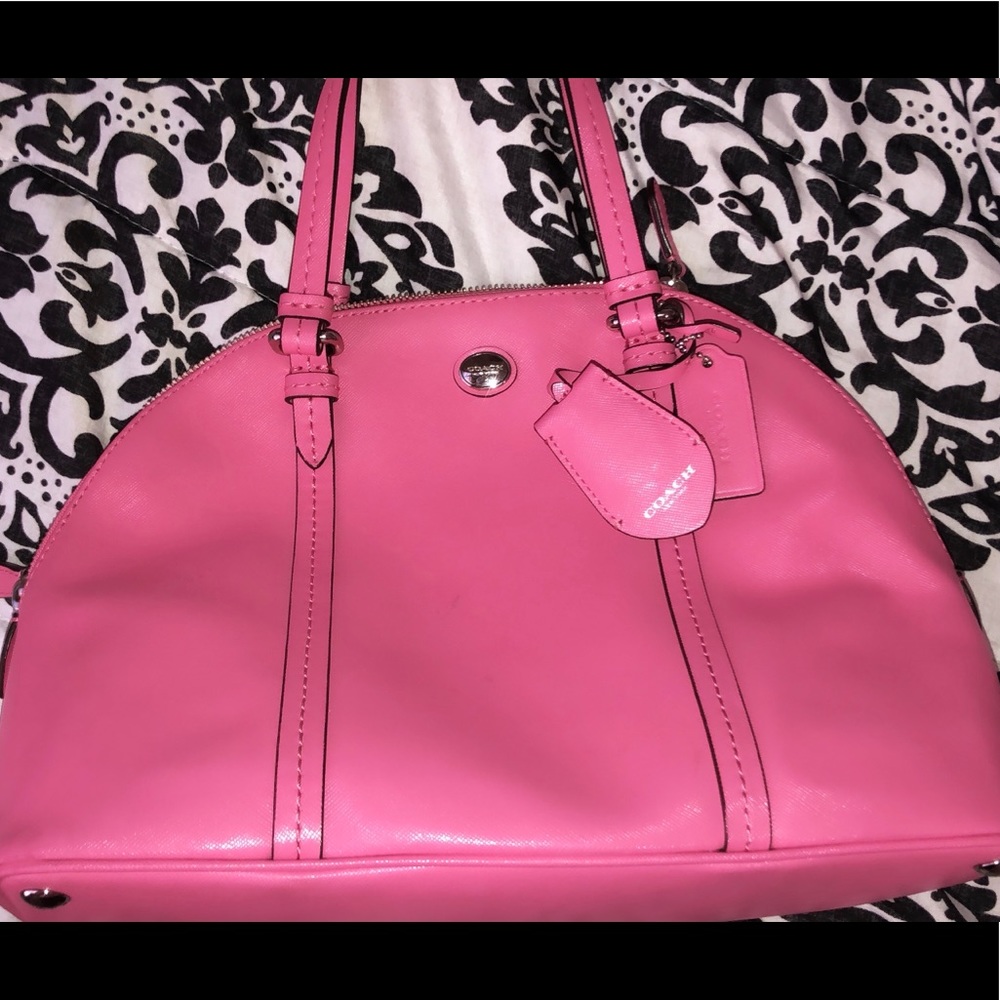 Pink Coach Purse
